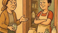 Banc: Bună dimineața, vecină, ai zahăr?