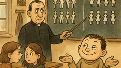 Banc: La ora de religie, Bulă...