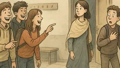 Banc: Studenții aveau examen, dar lipseau