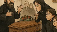 Banc: Preotul, la înmormântare: „Decedatul a fost...”