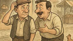 Banc: Doi olteni mergeau pe stradă…