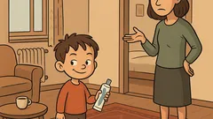 Banc: Mami, știi câtă pastă e-n tub?