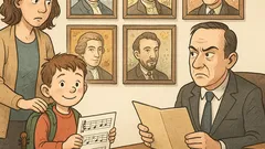 Banc: Un băiețel la școală cu pretenții