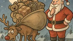 Banc: Rudolf se plânge lui Moș Crăciun