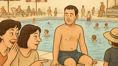 Banc: Ți-am văzut ieri soțul la ștrand...