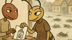 Banc: Furnica și viespea au votat insecticidul