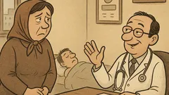 Banc: O doamnă la doctor: „Soțul vorbește-n somn…”