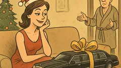 Banc: Ce-ți aduce Moș Crăciun, iubito?