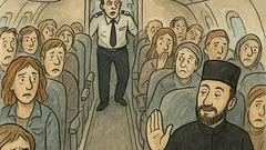 Banc: Pilotul întreabă cine crede în rugăciune