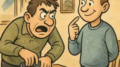 Banc: Nu știi unde mi-e creionul?