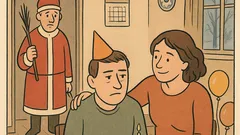 Banc: Moș Nicolae ți-a adus o nuia